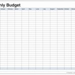 021 Free Printable Monthly Budget Worksheets Online Template And | Free Printable Home Budget Worksheet