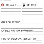 4 Free Goal Setting Worksheets – Free Forms, Templates And Ideas To | Free Student Worksheets Printables