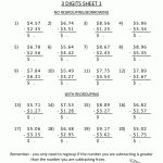 4Th Grade Subtraction Worksheets | Printable Addition And Subtraction Worksheets For Grade 3