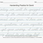 54 Unique Of Free Printable Cursive Handwriting Worksheets Pic | Free Printable Cursive Writing Worksheets For 4Th Grade
