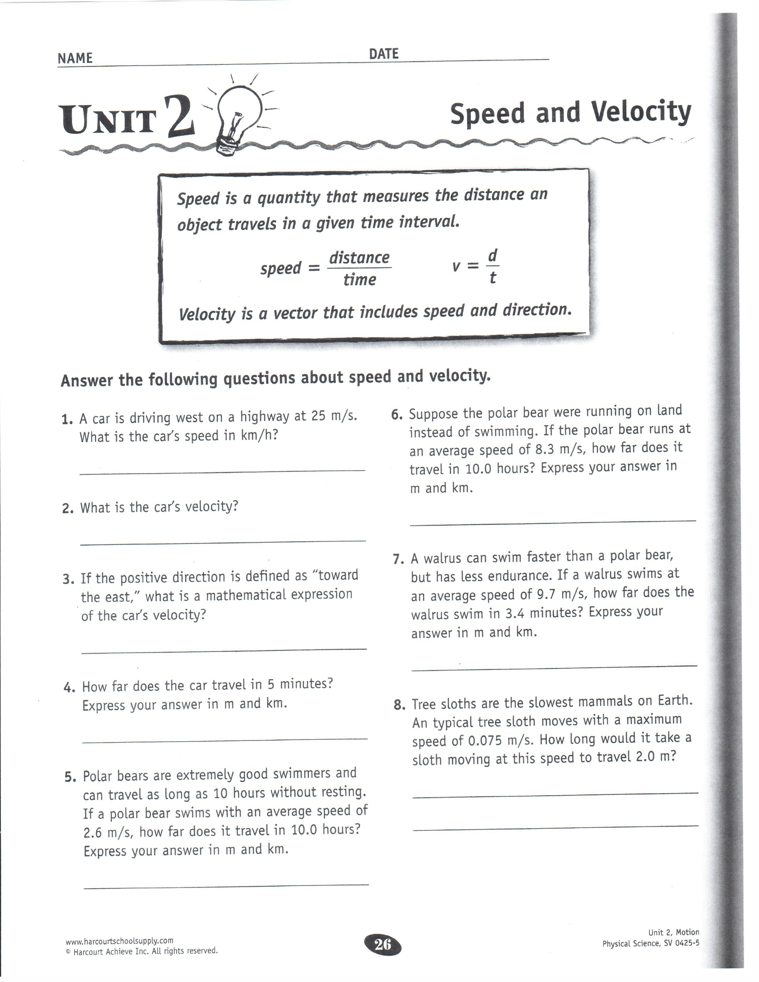 9Th Grade Physical Science Worksheets. Science. Alistairtheoptimist | Free Printable Fifth Grade Science Worksheets