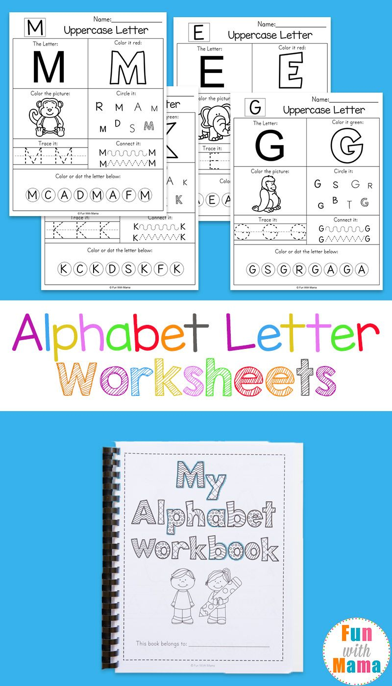 Alphabet Worksheets | Free Printables | Alphabet Worksheets, Letter | Free Printable Arts And Crafts Worksheets