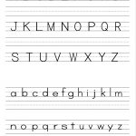 Alphabet Writing Practice Sheet | Edu Fun | Alphabet Worksheets | Free Printable Handwriting Worksheets For Preschool