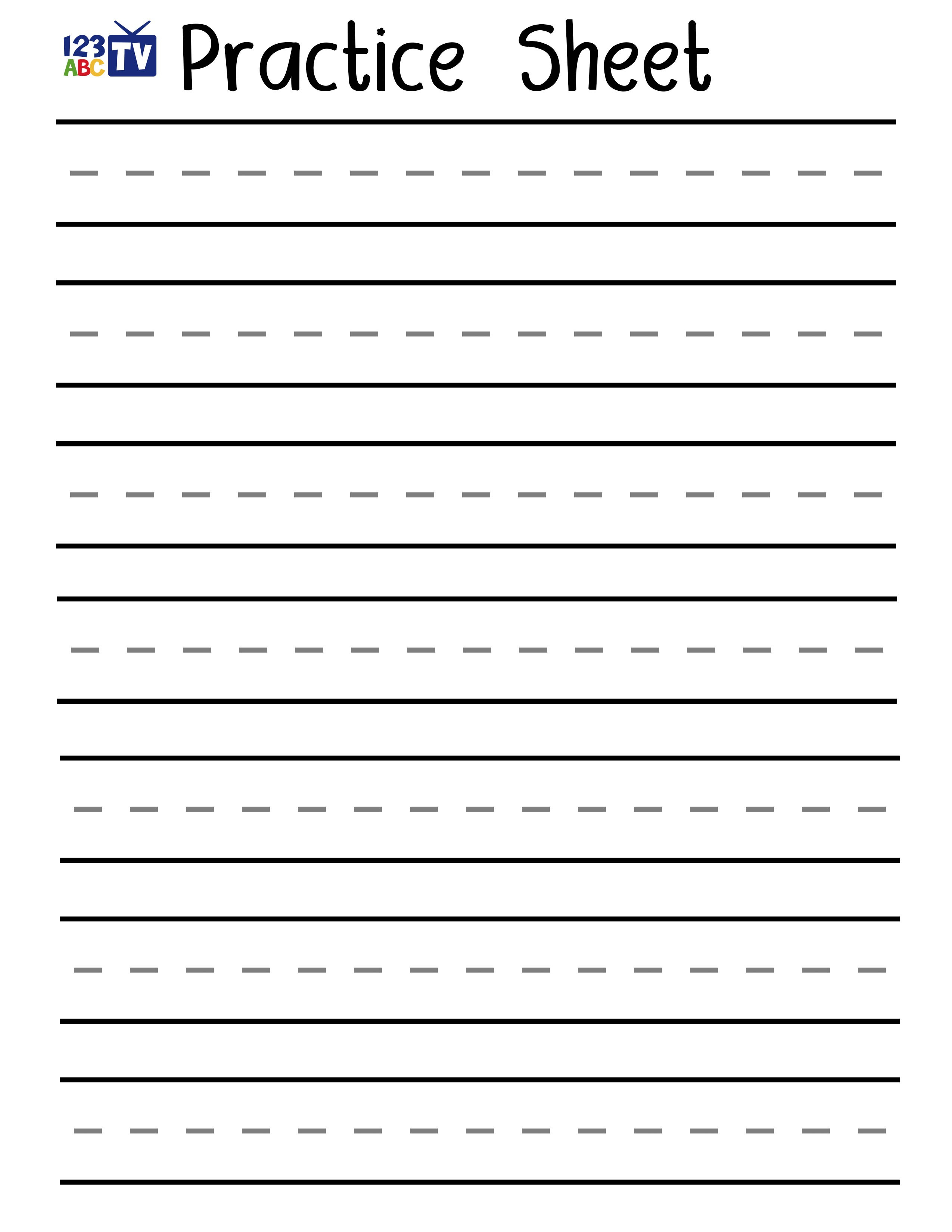 Blank Handwriting Worksheets Pdf Awesome Print Handwriting - Free | Printable Handwriting Worksheets