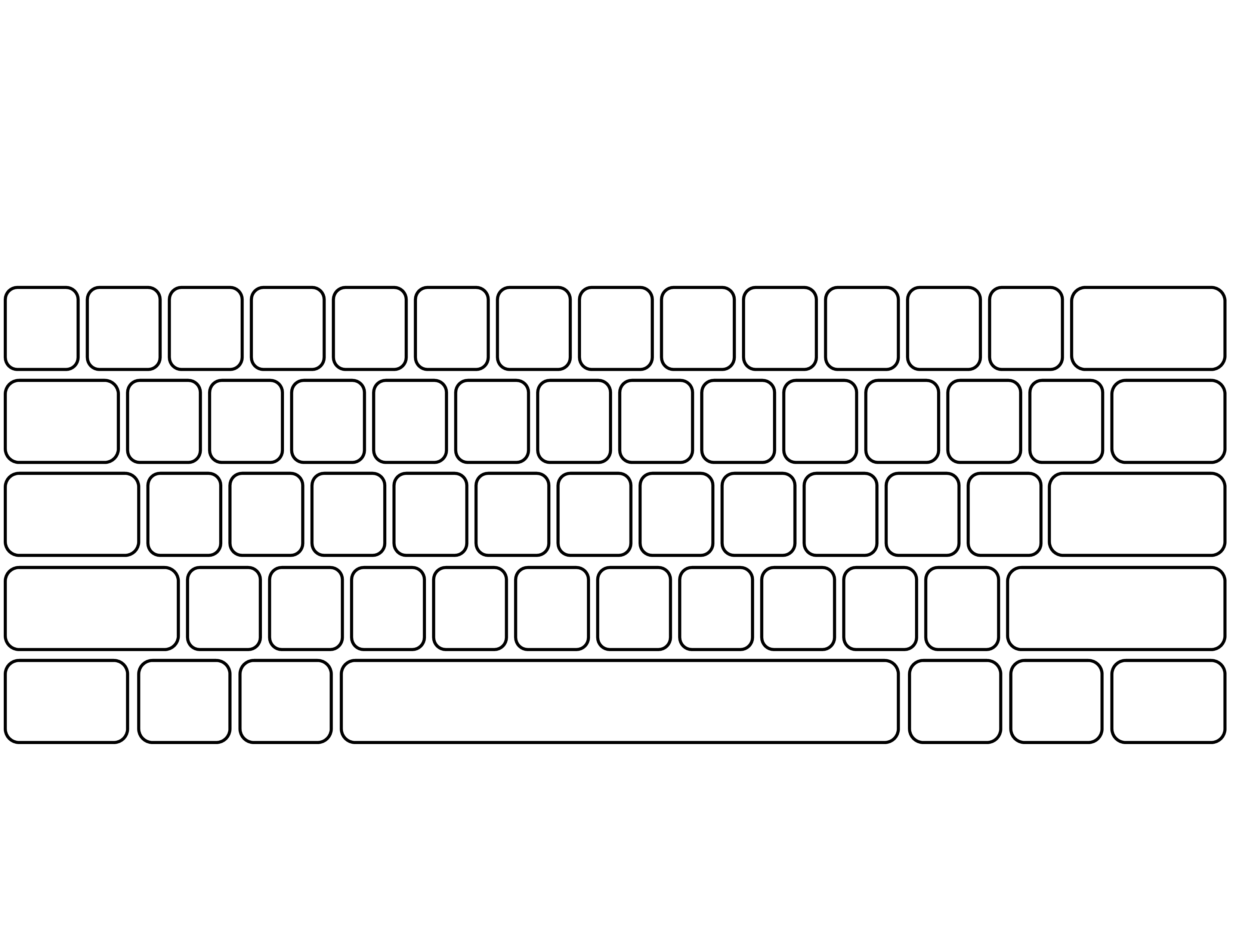 computer keyboard layout