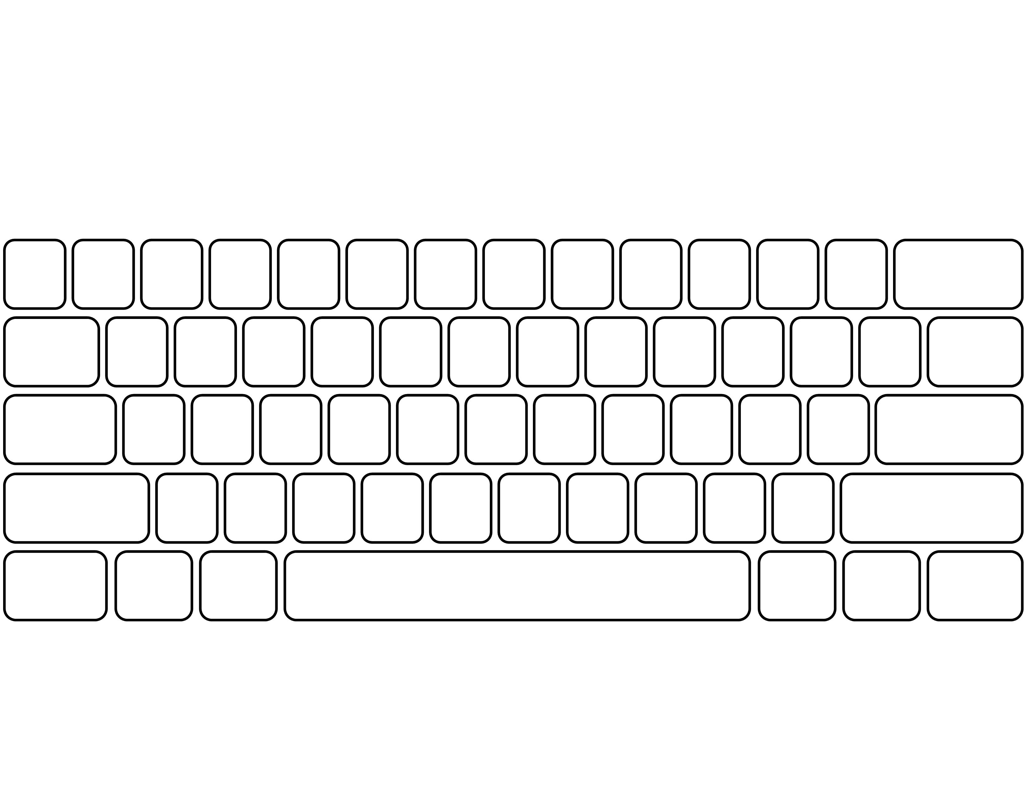 Blank Keyboard Template | Ginger&amp;#039;s $1 Tech Shop | Computer Keyboard | Free Printable Computer Keyboarding Worksheets