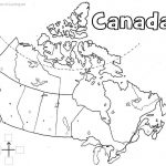 Canada Printable Map | Geography | Printable Maps, Map, Map Worksheets | Free Printable Map Of Canada Worksheet