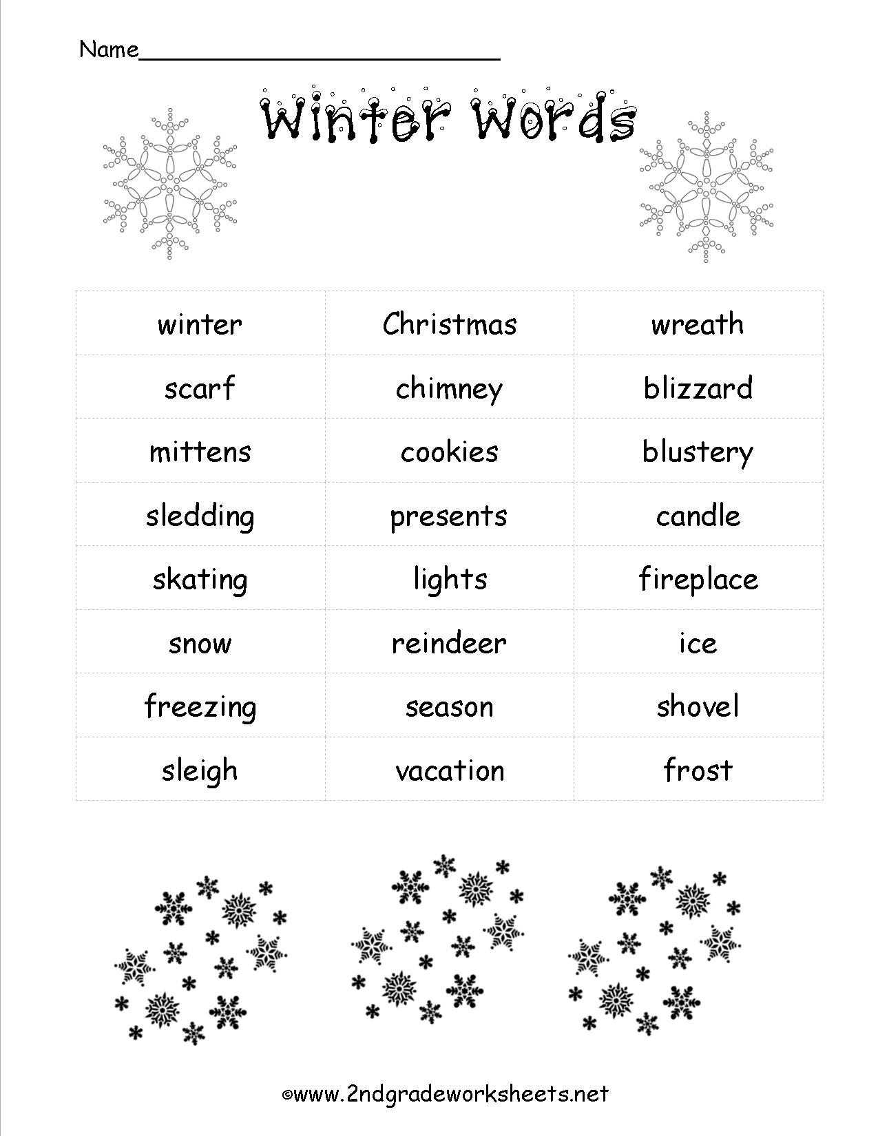 Christmas Worksheets And Printouts | Free Printable Christmas Worksheets