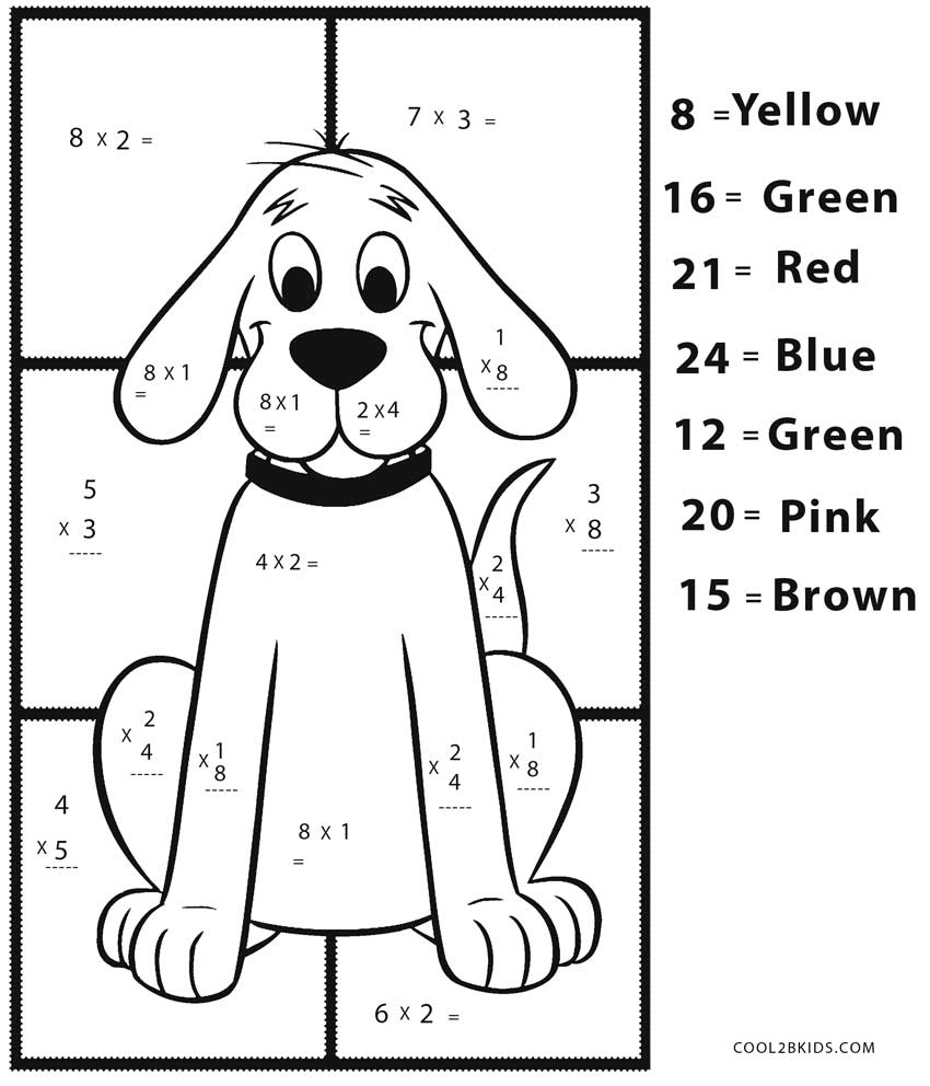 Coloring Ideas : Multiplicationing Worksheets Free Printable Math | Printable Math Coloring Worksheets