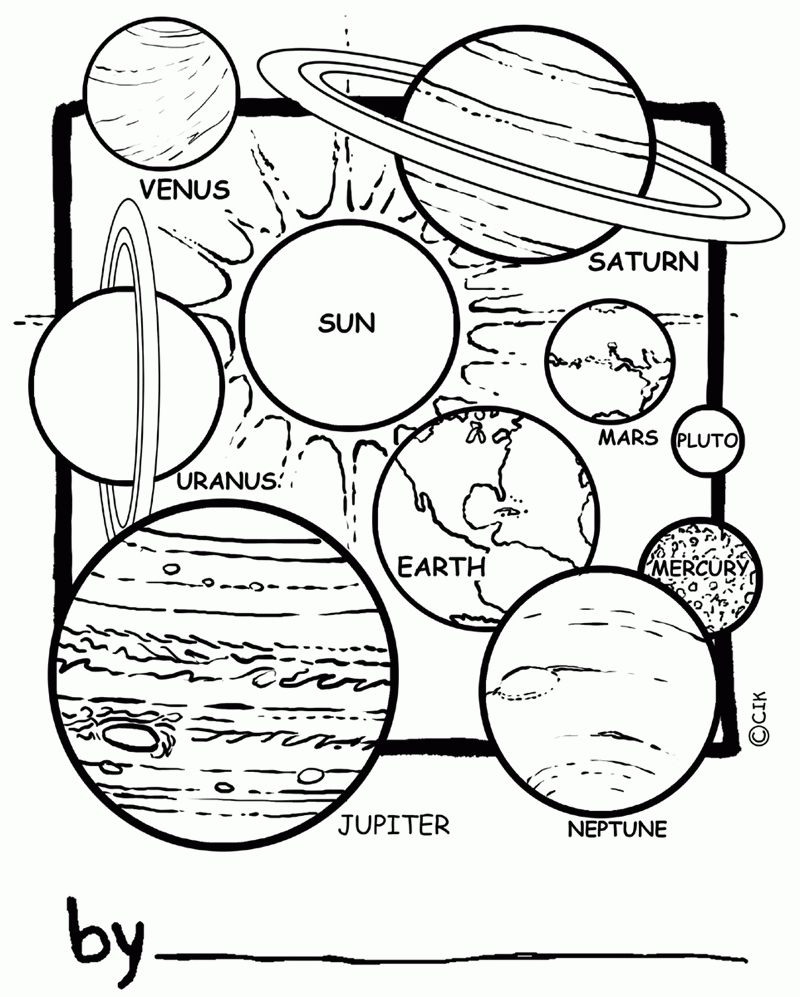 Coloring Pages Ideas: Fantastic Solar System Coloring Pages Free | Free Printable Solar System Worksheets