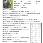 Conversation Test Worksheet   Free Esl Printable Worksheets Made | Free Printable English Conversation Worksheets