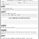 Current Event Newspaper Assignment What's The Scoop?  | T E A C H | Current Events Printable Worksheet