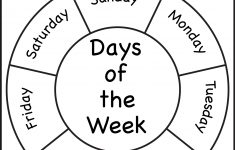 Free Printable Kindergarten Days Of The Week Worksheets