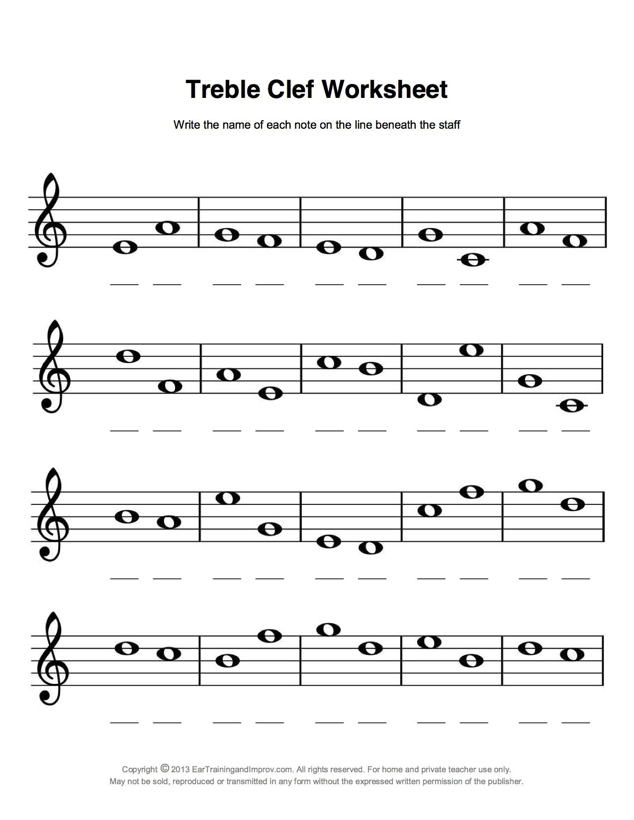 Easy Fun Music Theory | Music Theory | Music, Music Theory | Free Printable Music Theory Worksheets