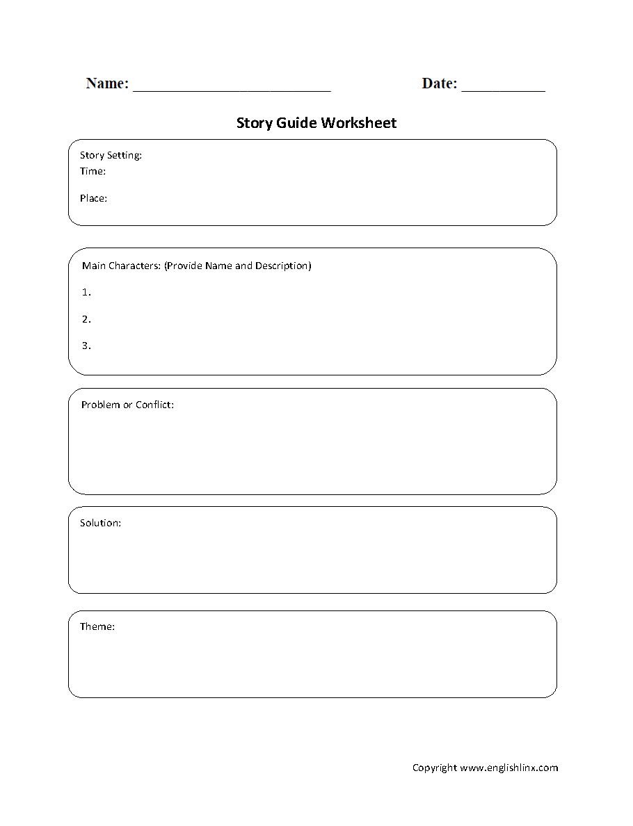 Englishlinx | Book Report Worksheets - Free Printable Stories For | Book Report Printable Worksheets