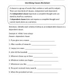 Englishlinx | Clauses Worksheets | Free Printable 9Th Grade Grammar Worksheets