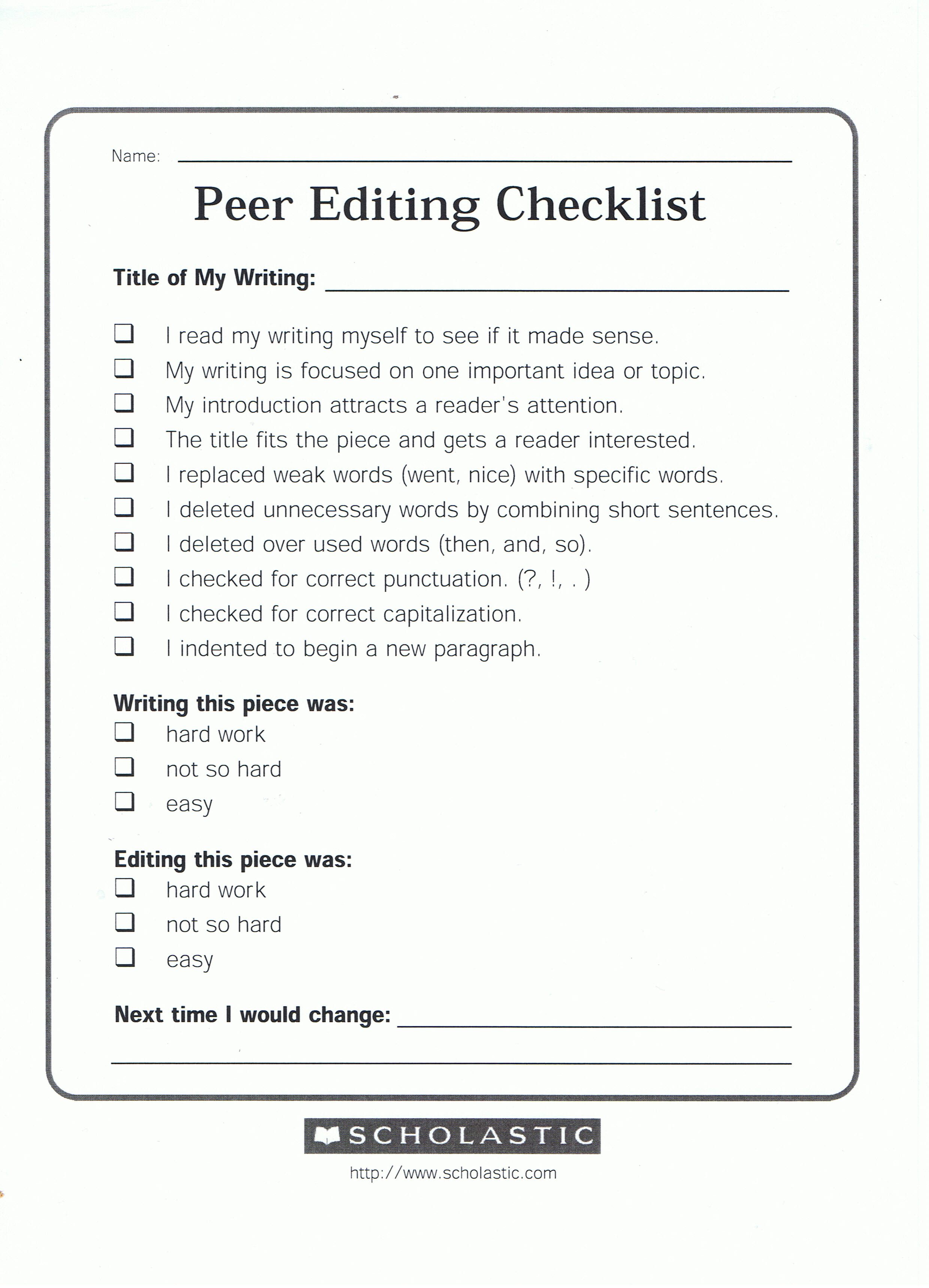 Essay Editing Exercises And Proofreading Collection Of Solutions | Proofreading Worksheets Middle School Printable