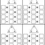 Fact Family   4 Worksheets | Printable Worksheets | Math Worksheets | Rainbow Facts Worksheets Printable