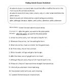 Finding Adverb Clauses Worksheet | Englishlinx Board | Adverbs | Year 10 English Worksheets Printable