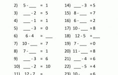 Printable Addition And Subtraction Worksheets For Grade 3