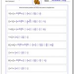 Fraction Multiplication | Printable Fraction Worksheets