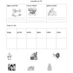 Free French Worksheet  Grade 1, Grade 2, Grade 3. Fsl, Core French | Grade 1 French Immersion Printable Worksheets