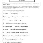 Free Language/grammar Worksheets And Printouts | Free Printable Worksheets On Articles For Grade 1