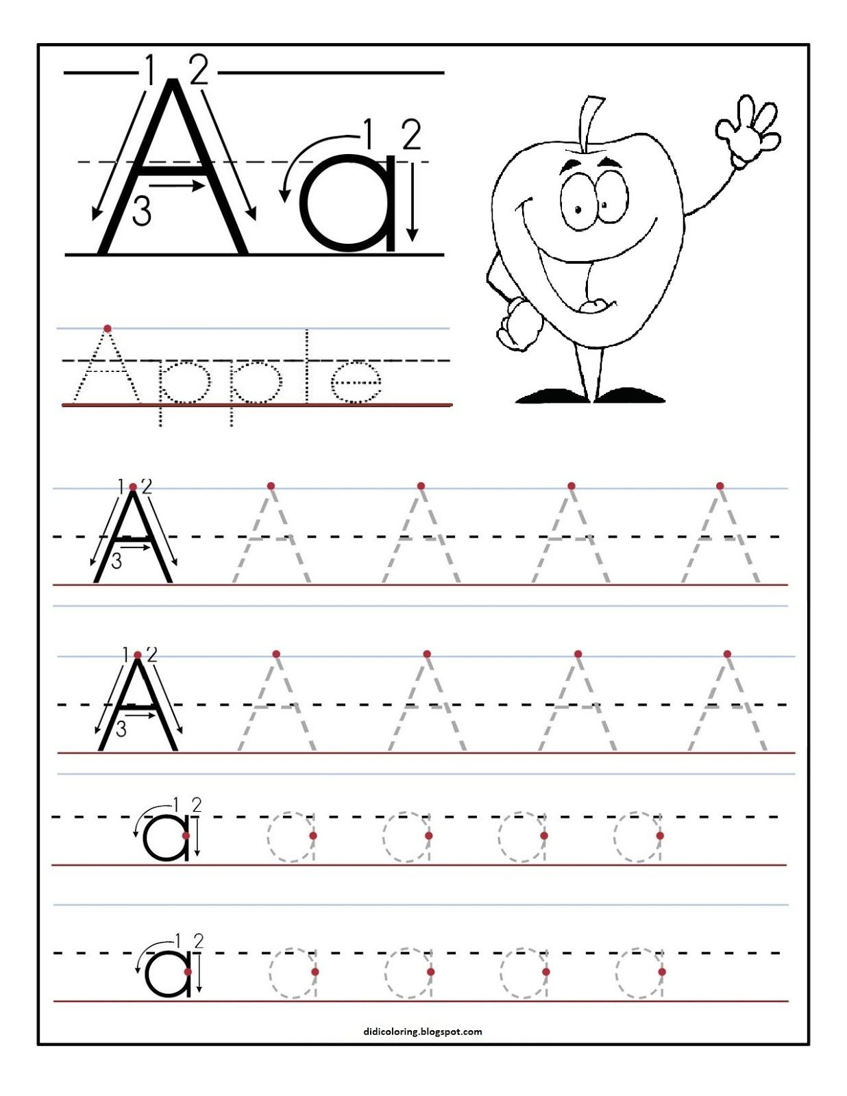 Free Preschool Writing Worksheets – With Also Addition Worksheet | Preschool Writing Worksheets Free Printable