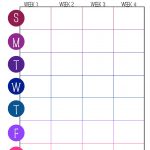 Free Printable Fitness Trackers: 3 Different Monthly Designs | Free Printable Fitness Worksheets