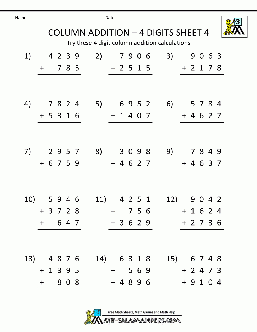 Math Worksheet Mathematics Trigonometry Algebra Equation Sheet Year 