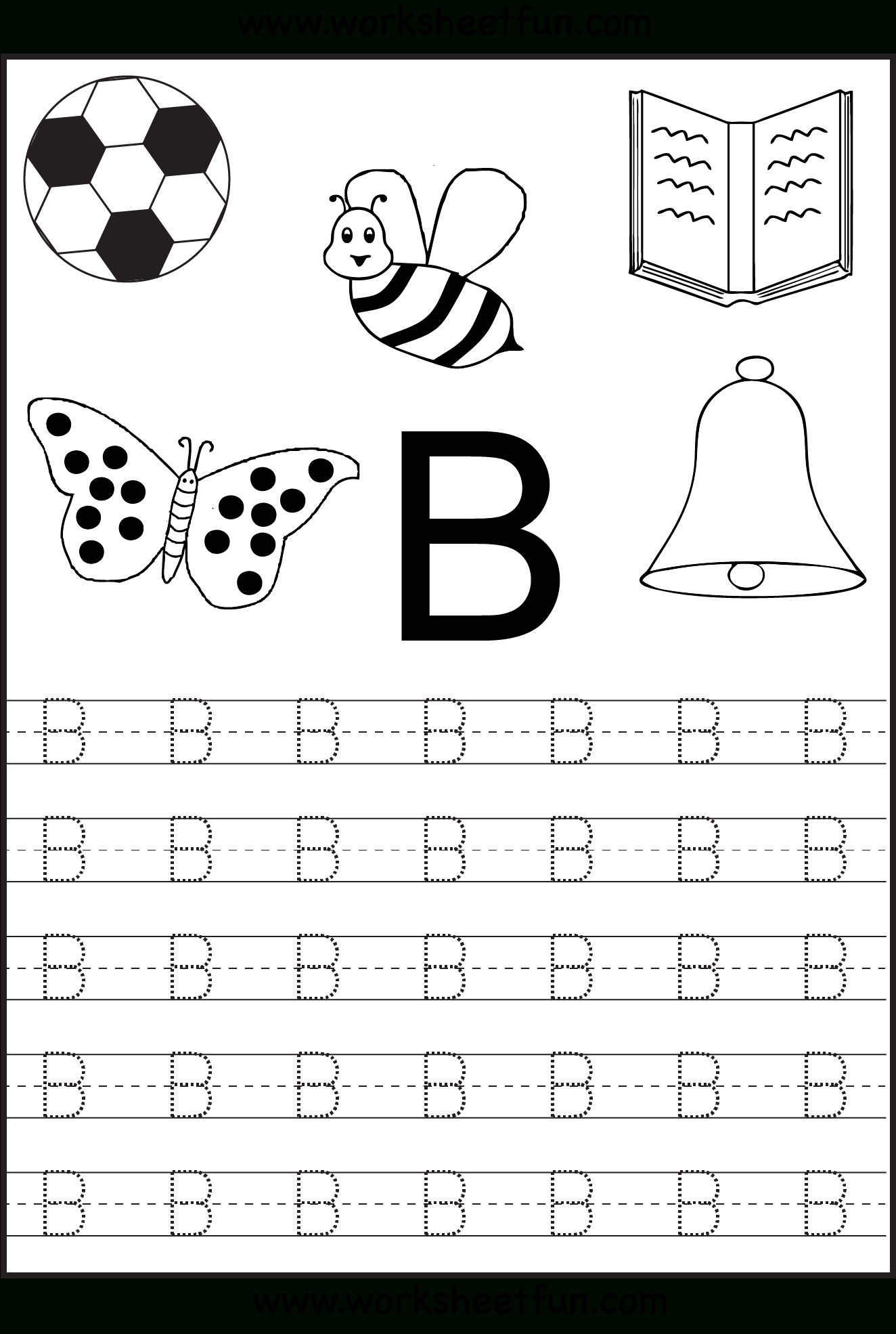 Free Printable Letter Tracing Worksheets For Kindergarten – 26 | Free Printable Tracing Worksheets For Preschoolers