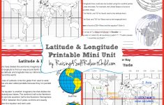 Latitude Longitude Printable Worksheets