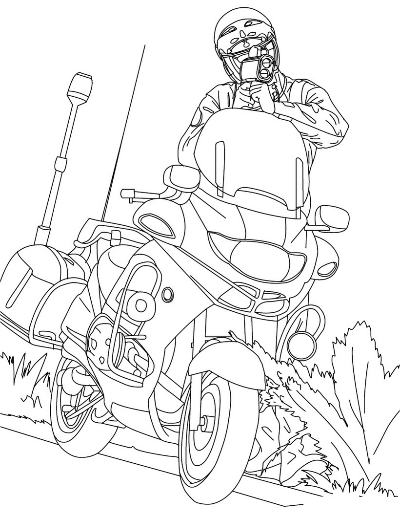 Free Printable Motorcycle Coloring Pages For Kids | The Mouse And The Motorcycle Free Printable Worksheets