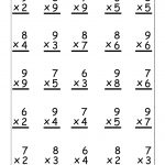 Free Printable Multiplication Worksheets | Multiplication Worksheets | Multiplication 2 Worksheet Printable