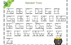 Free Printable Alphabet Tracing Worksheets For Kindergarten