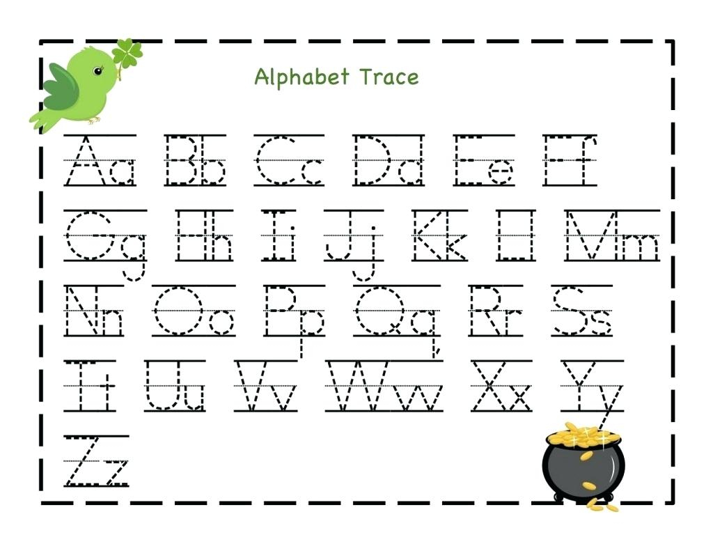 Free Printable Name Tracing Worksheets Free Kindergarten Capital | Free Printable Alphabet Tracing Worksheets For Kindergarten