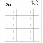 Free Printable Number Tracing And Writing (1 10) Worksheets   Number | Number One Worksheet Preschool Printable Activities