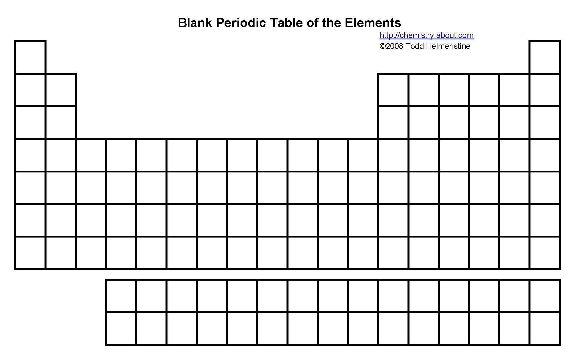 Free Printable Periodic Tables (Pdf) | Free Printable Periodic Table Worksheets