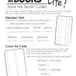 Free Printable Worksheets  Keep The Kids Busy During Summer Break | Crack The Code Worksheets Printable Free
