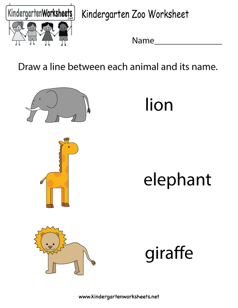 Free Printable Zoo Worksheet For Kindergarten - Free Printable Zoo | Free Printable Zoo Worksheets