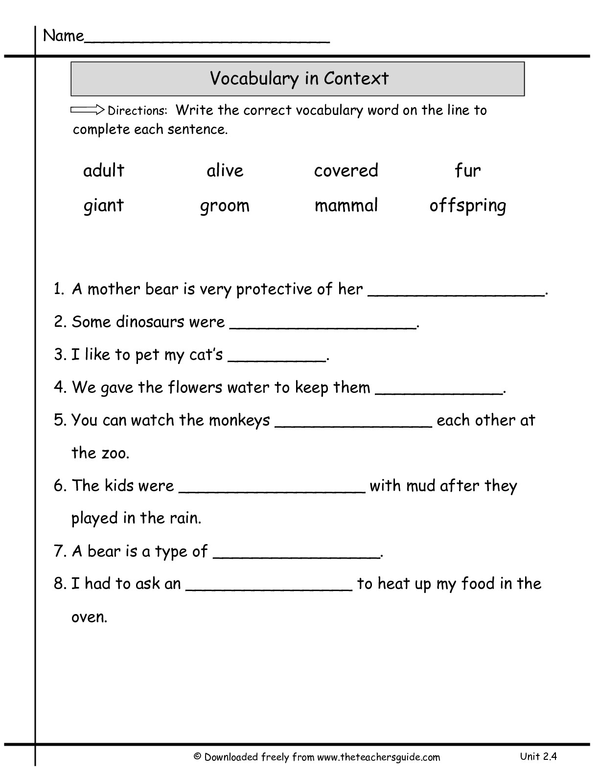 Free Second Grade Science Worksheets For Learning - Math Worksheet | Printable Science Worksheets For 2Nd Grade