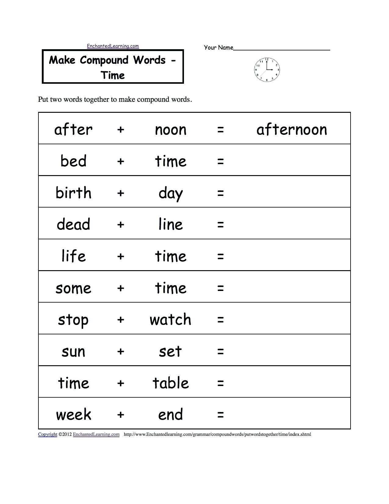 Free Second Grade Worksheets Free Printable Grammar Worksheets For | Free Printable Grammar Worksheets