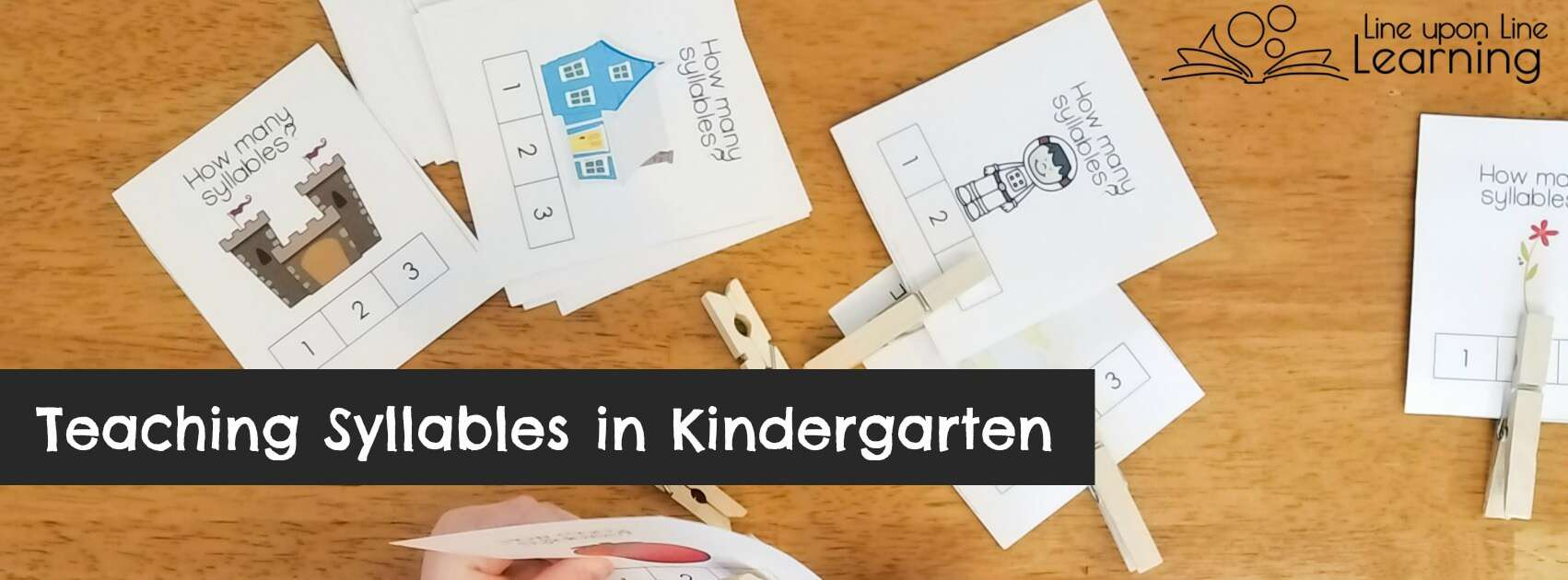 Fun Kindergarten Syllable Activities Including A Free Valentine&amp;#039;s | Free Printable Syllable Worksheets For Kindergarten