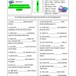 Grammar For Beginners: Contractions Worksheet   Free Esl Printable | Grammar Worksheets High School Printables