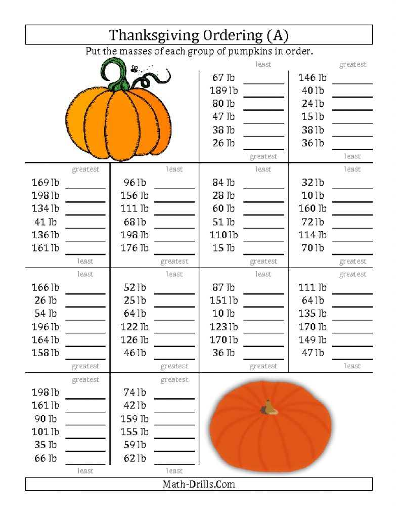 Halloween Math Worksheets Middle School Fresh Luxury Fun Fraction | Free Printable Thanksgiving Worksheets For Middle School