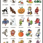 Halloween Vocabulaire | Education | Halloween Vocabulary, French | Free Printable French Halloween Worksheets