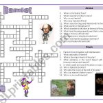 Hamlet   Crossword Puzzle   Esl Worksheetoppilif | Hamlet Printable Worksheets