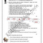 Hamlet Reading Test (With Key)   Esl Worksheetjoebcn | Hamlet Printable Worksheets