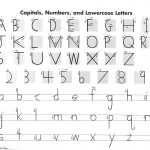 Handwriting Without Tears Letter Formation Charts  Manuscript | Manuscript Printable Worksheets