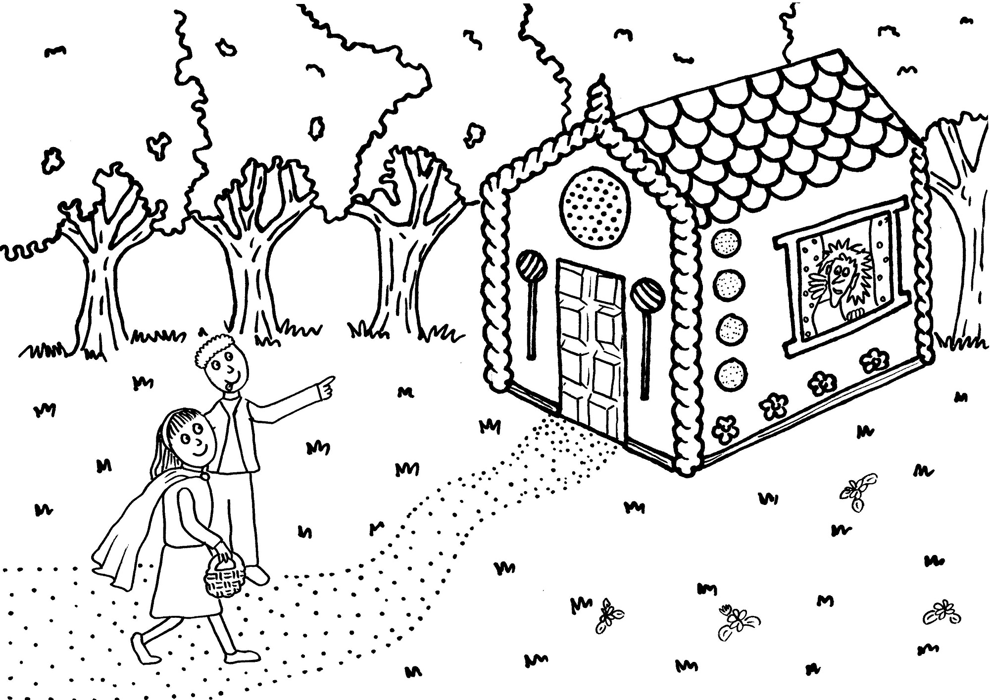 Hansel And Gretel Worksheets Cute | Kiddo Shelter | Hansel And Gretel Printable Worksheets